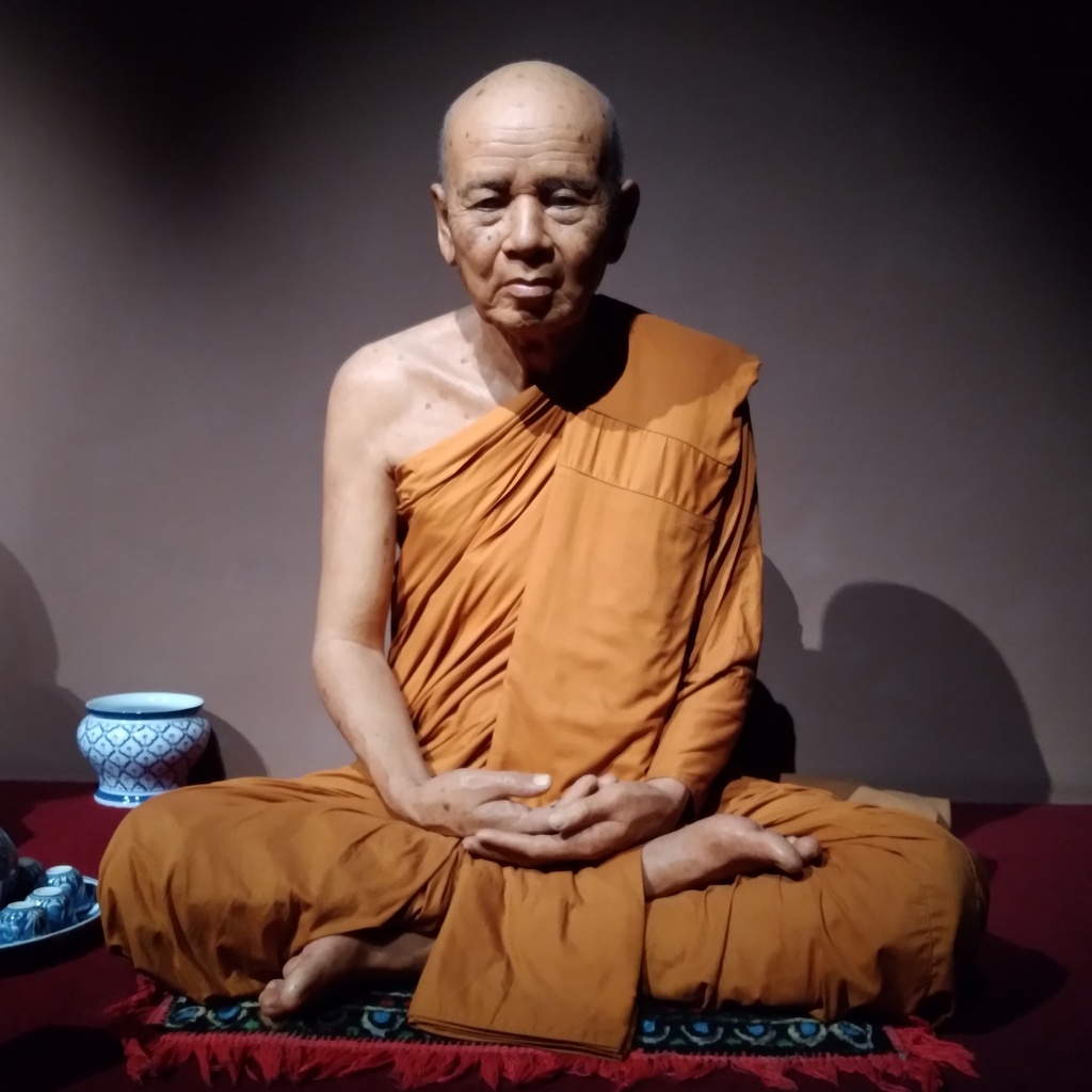 Ajahn Thate Desaransi at Wat Hin Maak Peng